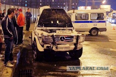 В Москве пьяный священник протаранил 2 машины