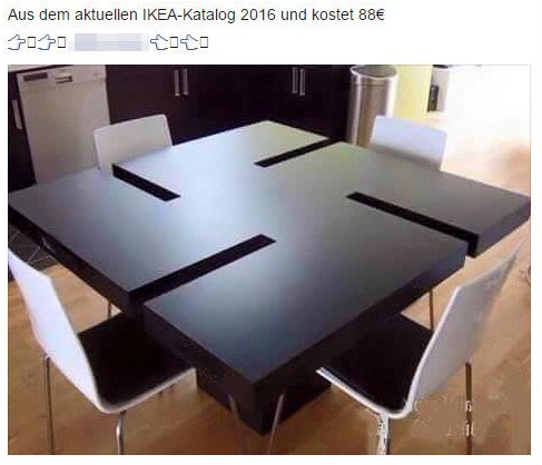 1 стол. 4 стула. 88 евро