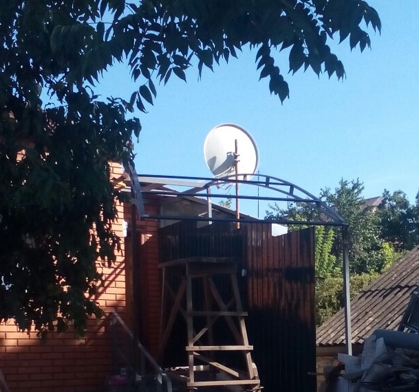 Навес своими руками
