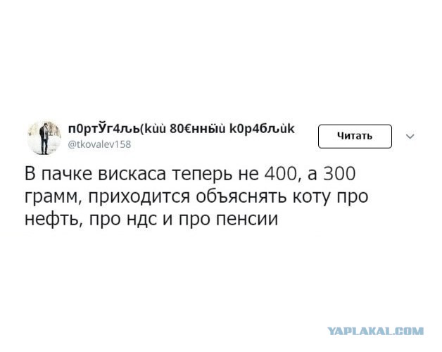 Ему приходится объяснять. Приходится объяснять коту про нефть про ндс.