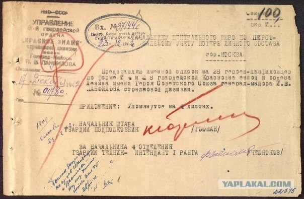 28 панфиловцев.