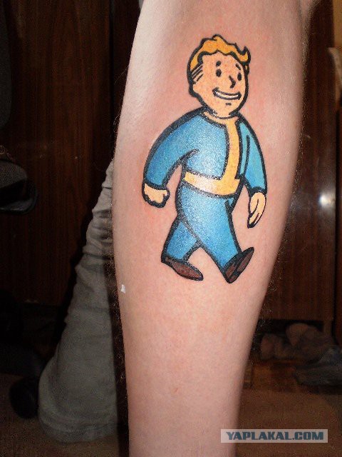 12 татуировок на тему вселенной Fallout