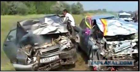 Шальной свадебный кортеж в Благовещенске