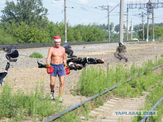 Фотожаба: Летний Дед Мороз