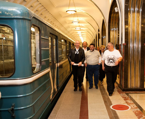 Готье в московском метро