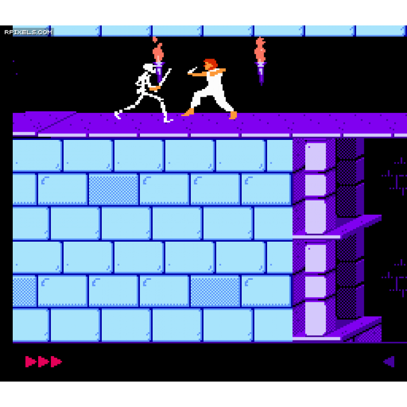 Игра на денди принц персии. Принц Персии 1989. Prince of Persia 1989 NES. Принц оф Персии игра на Денди. Prince of Persia игра для Dendy.