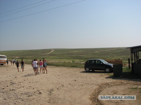 Мыс Тарханкут - самая западная точка Крыма.