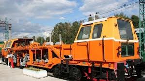 Засыпка балласта на железнодорожное полотно