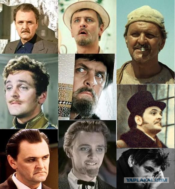 Настоящие актеры - мастера перевоплощения