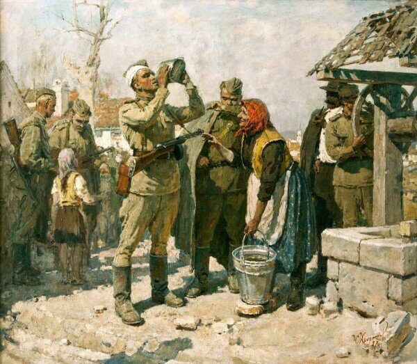 Великая Отечественная война в живописи