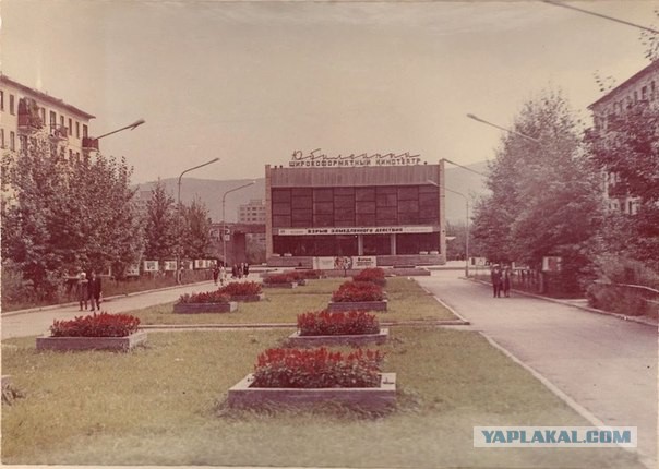 Один старый кинотеатр.