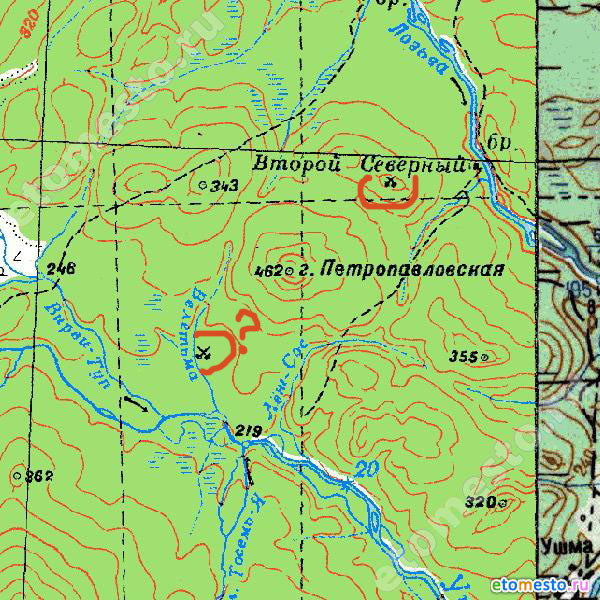 Карта поселка сосьвы
