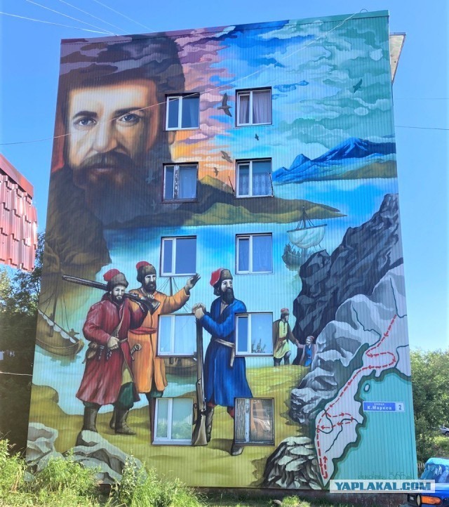 Муралы города Пскова