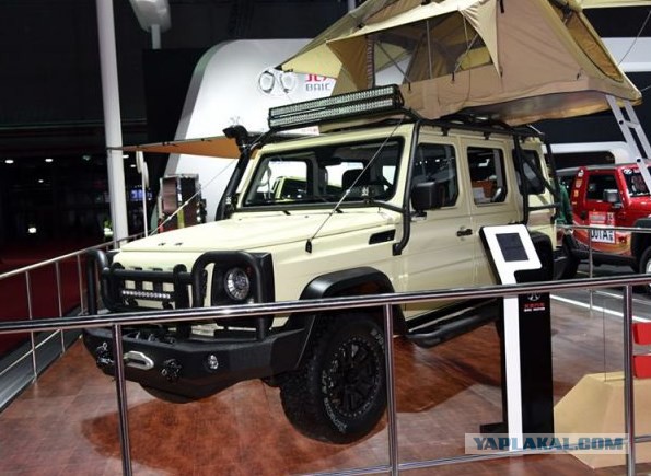 Внедорожник Beijing Auto BJ80 - для людей и армии своей. УАЗ ты где?