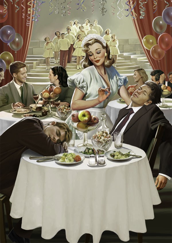 PIN-UP искусство Russian style