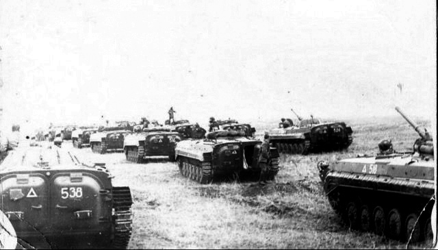 А какая военная техника была в вашем распоряжение?