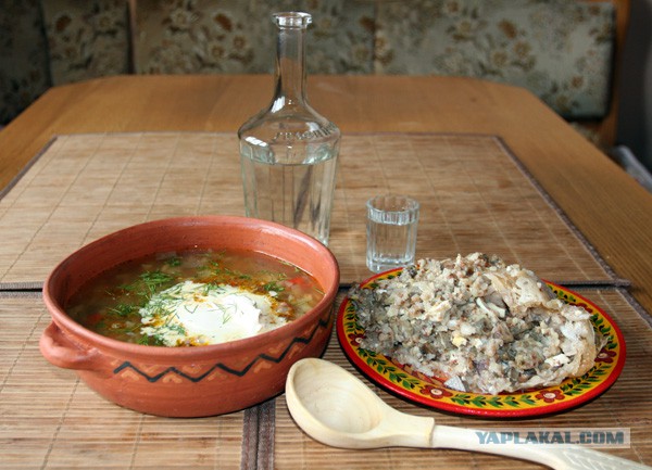 Холостяцкая кухня. Щи.