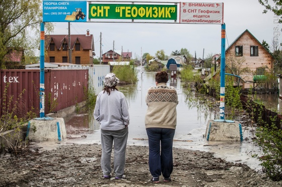 Рекордное за 50 лет наводнение в Новосибирске
