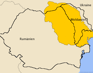 Карта молдавского княжества