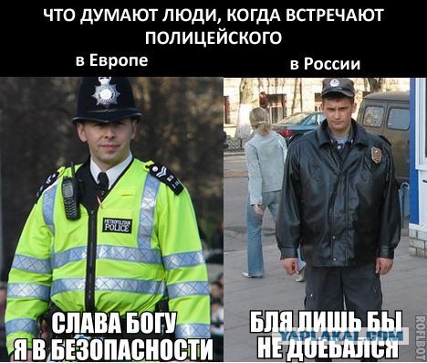 Стереотипы о полицейских