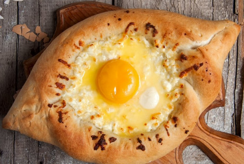 Пельмень с яйцами
