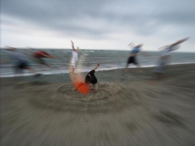 Творческая обработка пляжного прикола