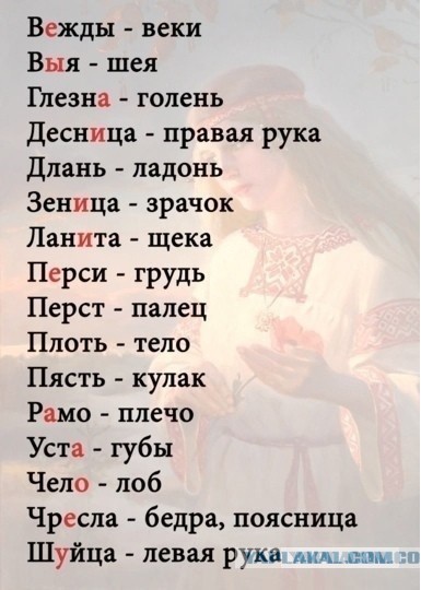 Старые словечки
