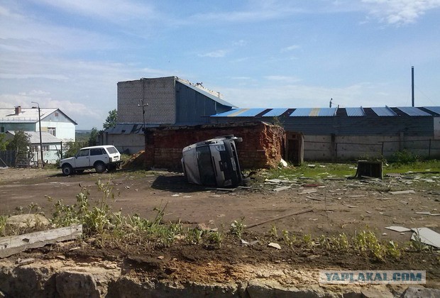 Сегодняшний смерч в Тульской области