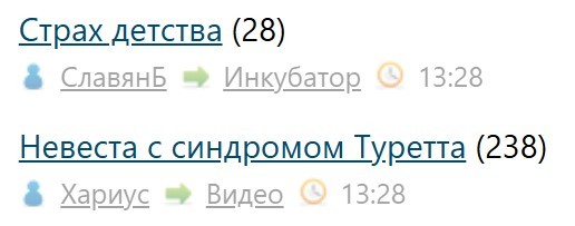 Страх детства