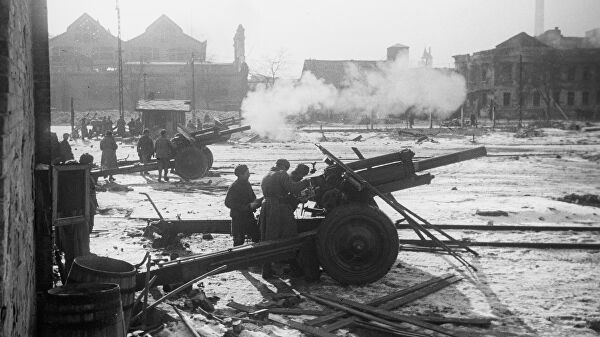 Взятие Будапешта 13 февраля 1945 года.