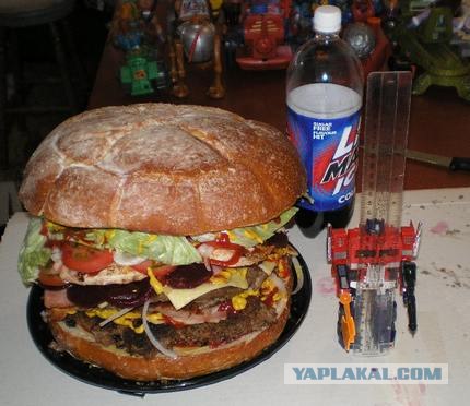 Гамбургер для голодных (20 фото)