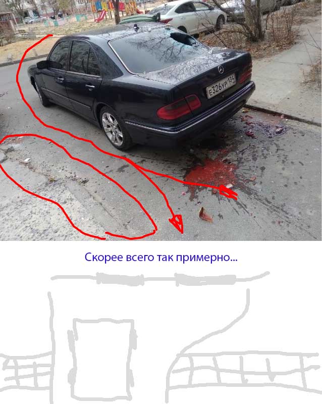 Волгоградцы не пожалели закрутки, чтобы доказать автохаму, что парковаться, перекрывая вход в подъезд, это плохо
