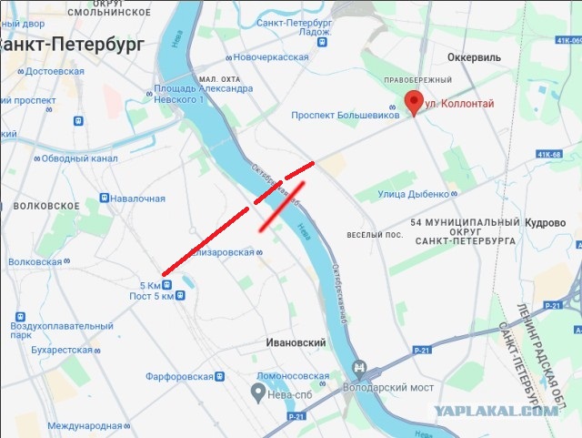 24 декабря в Петербурге начнётся строительство Большого Смоленского моста через Неву