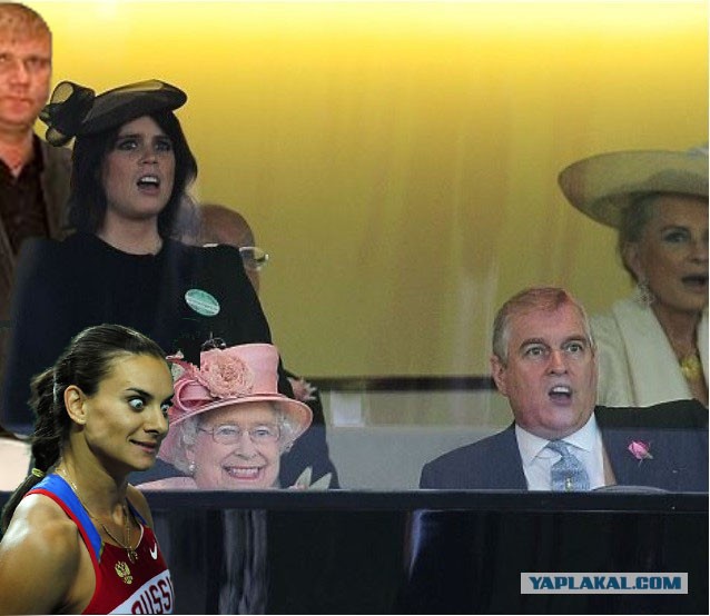 Королева на скачках.