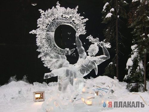 Творчество снеговаятелей. СНЕЖНЫЕ и ЛЕДЯНЫЕ фигуры