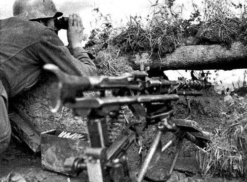 Пулеметчик отстрелялся...
