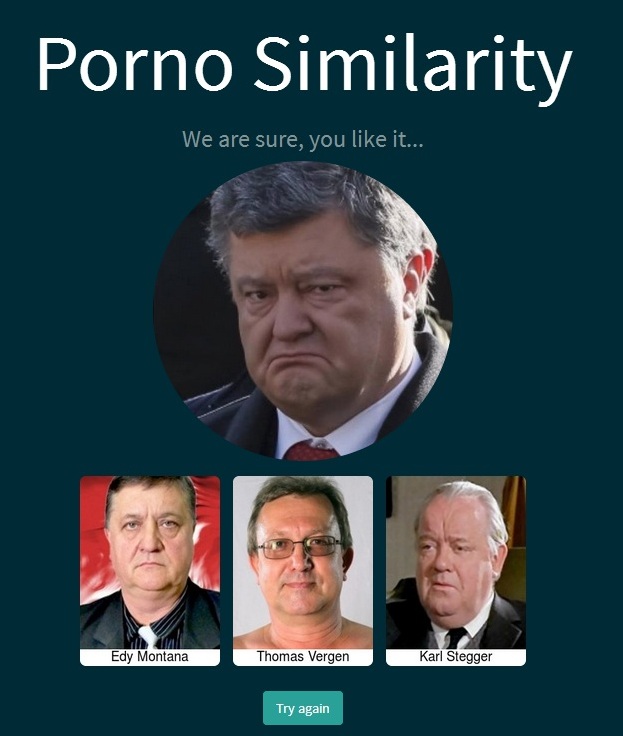 Сервис поиска похожих порно-знаменитостей
