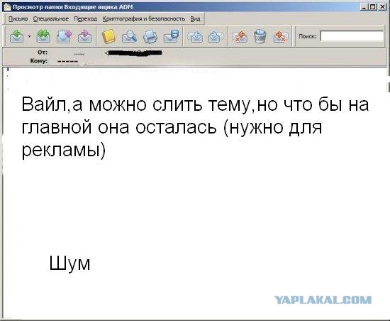 Почему меня забанили на ЯПлакалъ?