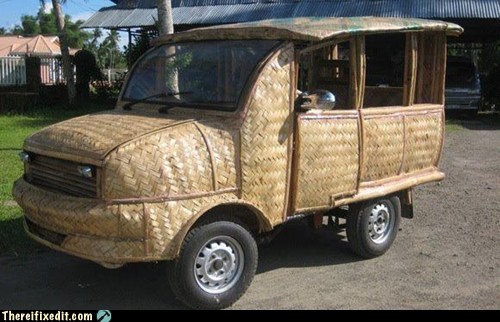 Бамбуковый велосипед