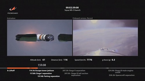 Прямая трансляция запуска «Союз МС-13» к Международной космической станции