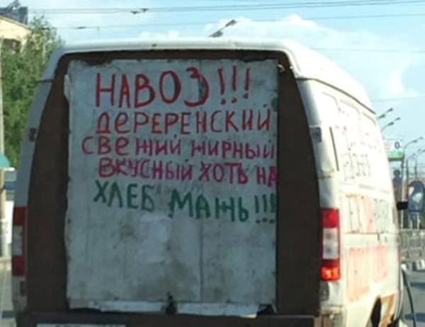 Смешные объявления, надписи и вывески