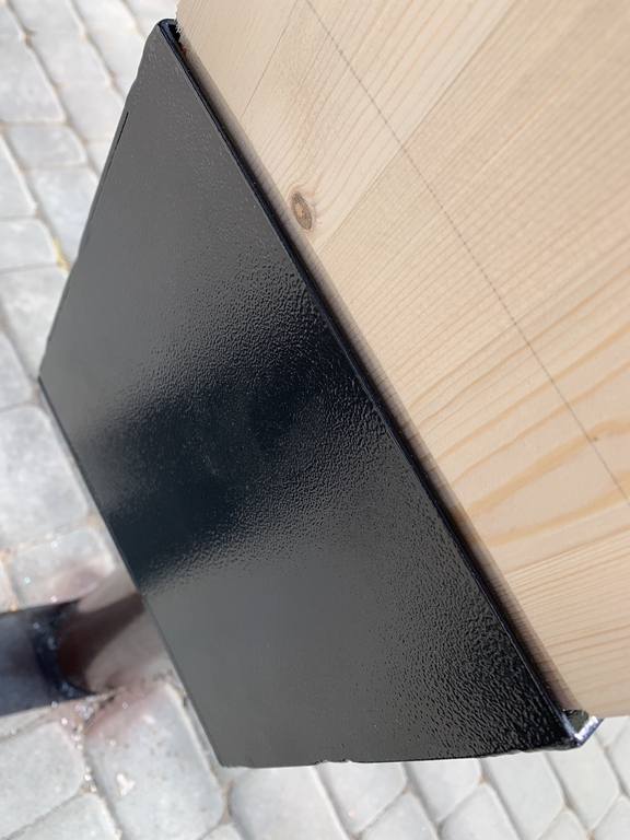 Навес для авто из бруса своими руками