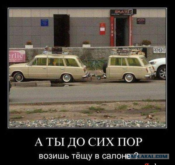 Гаишник и теща