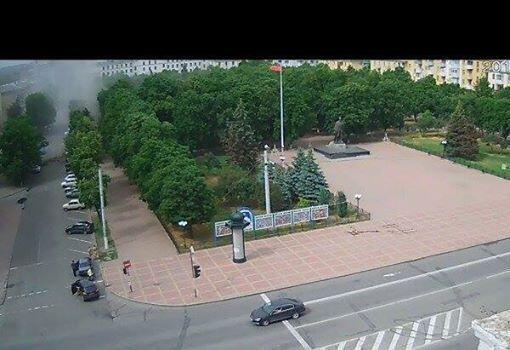 Луганск. Авиаудар