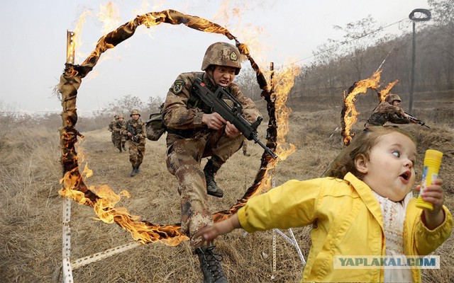 Фотожаба "Огненные Учения" Пожабим?