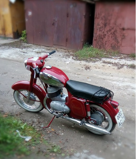 Реставрация мотоцикла JAWA 350 1963 г.в