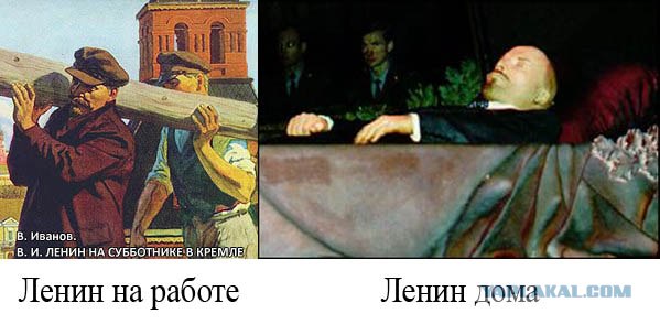 На работе и дома.
