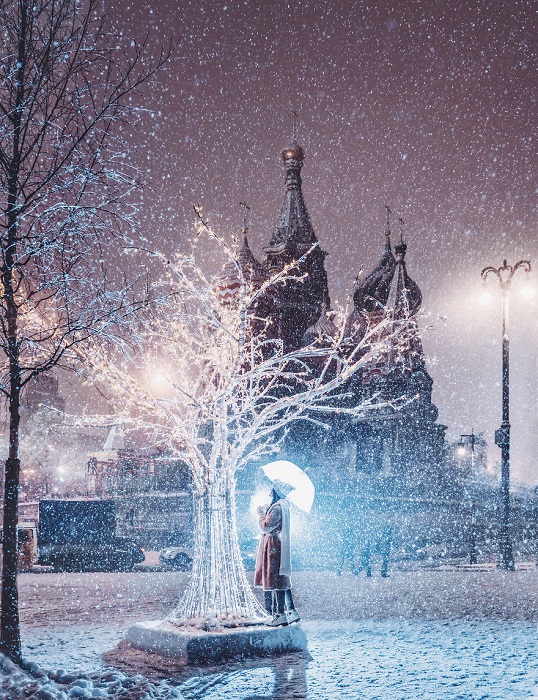 Москва зимняя и новогодняя. Часть вторая