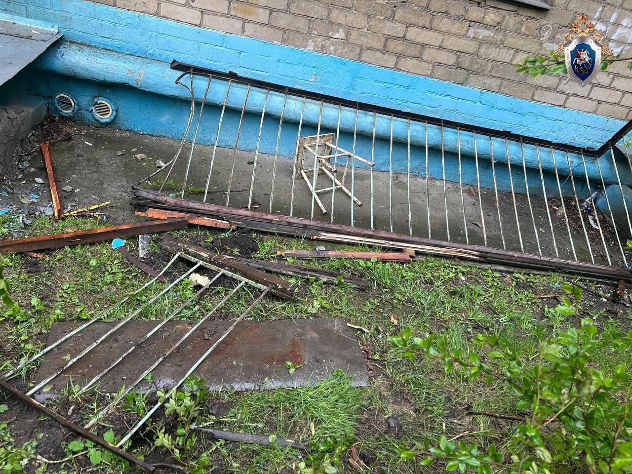 Балкон вместе с людьми упал на проспекте Победы в Челябинске