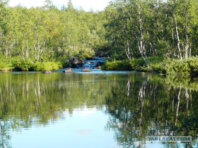 Серебрянское водохранилище.